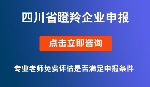 四川瞪羚企業(yè)申報