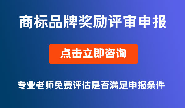 商標(biāo)品牌獎(jiǎng)勵(lì)評(píng)審