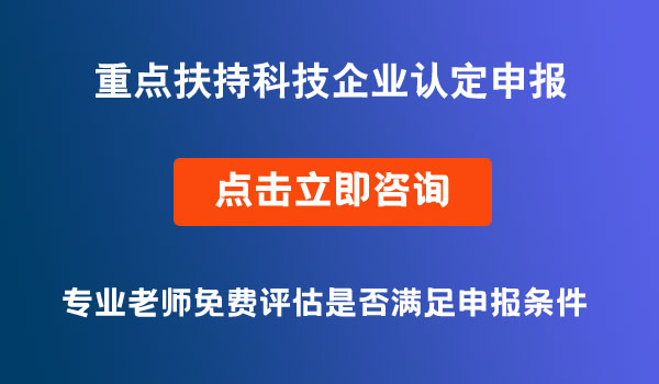 重點扶持科技企業(yè)認(rèn)定